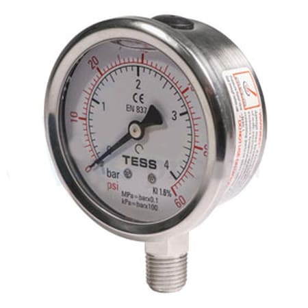Aftermarket Gauge, 60 Lb Glycerin Filled A-GG60-AI